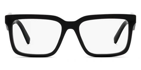 prada pr 10yv eyeglasses|Prada PR 10YV 1AB1O1 52 Black Eyeglasses .